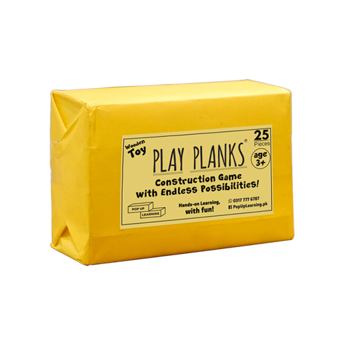 Play Planks – Construction Set, 25 pcs